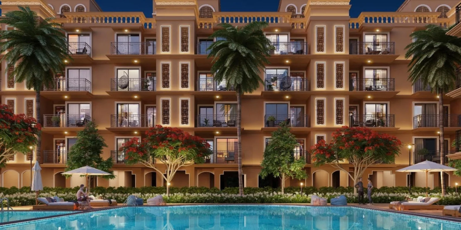 Signature Global Park 4 &amp; 5 luxury interior and exterior perspective 2 in Sector 3 Gurugram