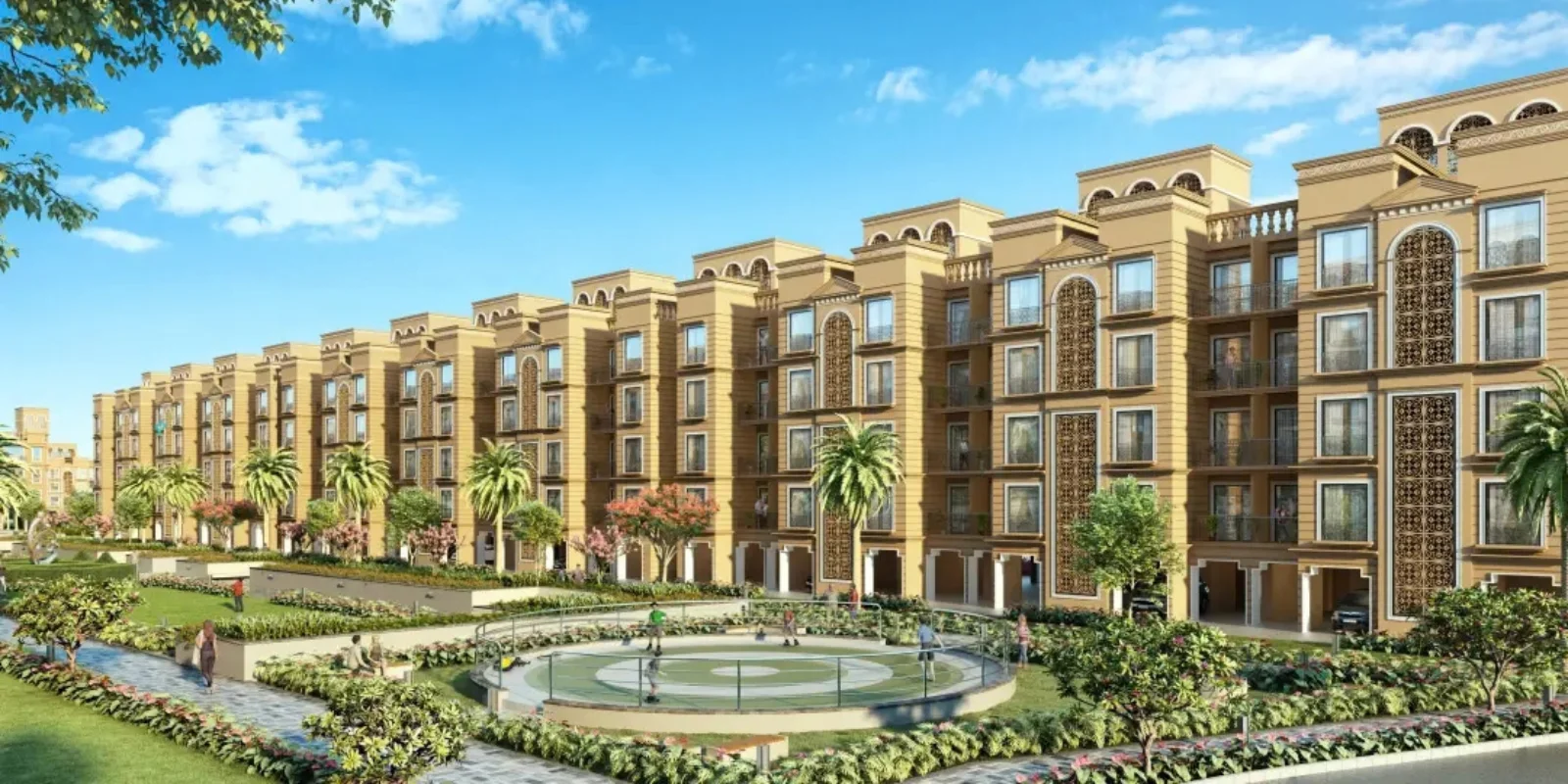 Signature Global Park 4 &amp; 5 luxury interior and exterior perspective 3 in Sector 3 Gurugram