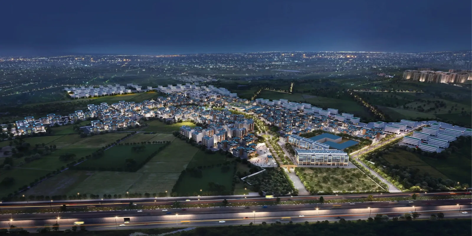 Signature City Of Colours luxury interior and exterior perspective 4 in Sidhrawali Gurugram