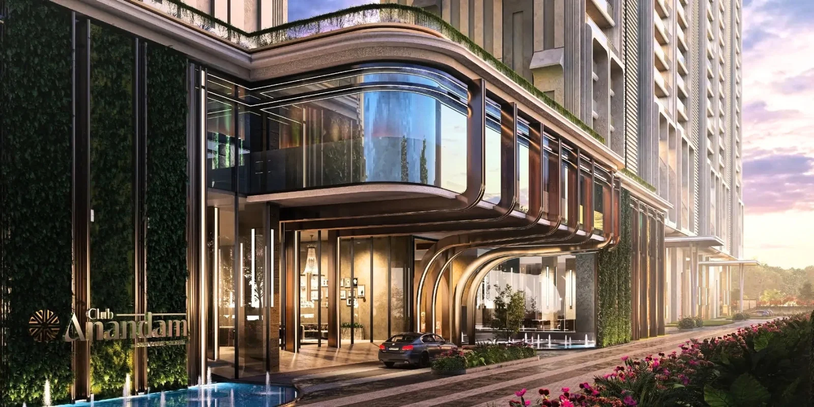 Signature Sarvam at DXP Estate luxury interior and exterior perspective 2 in Sector 37D Gurugram