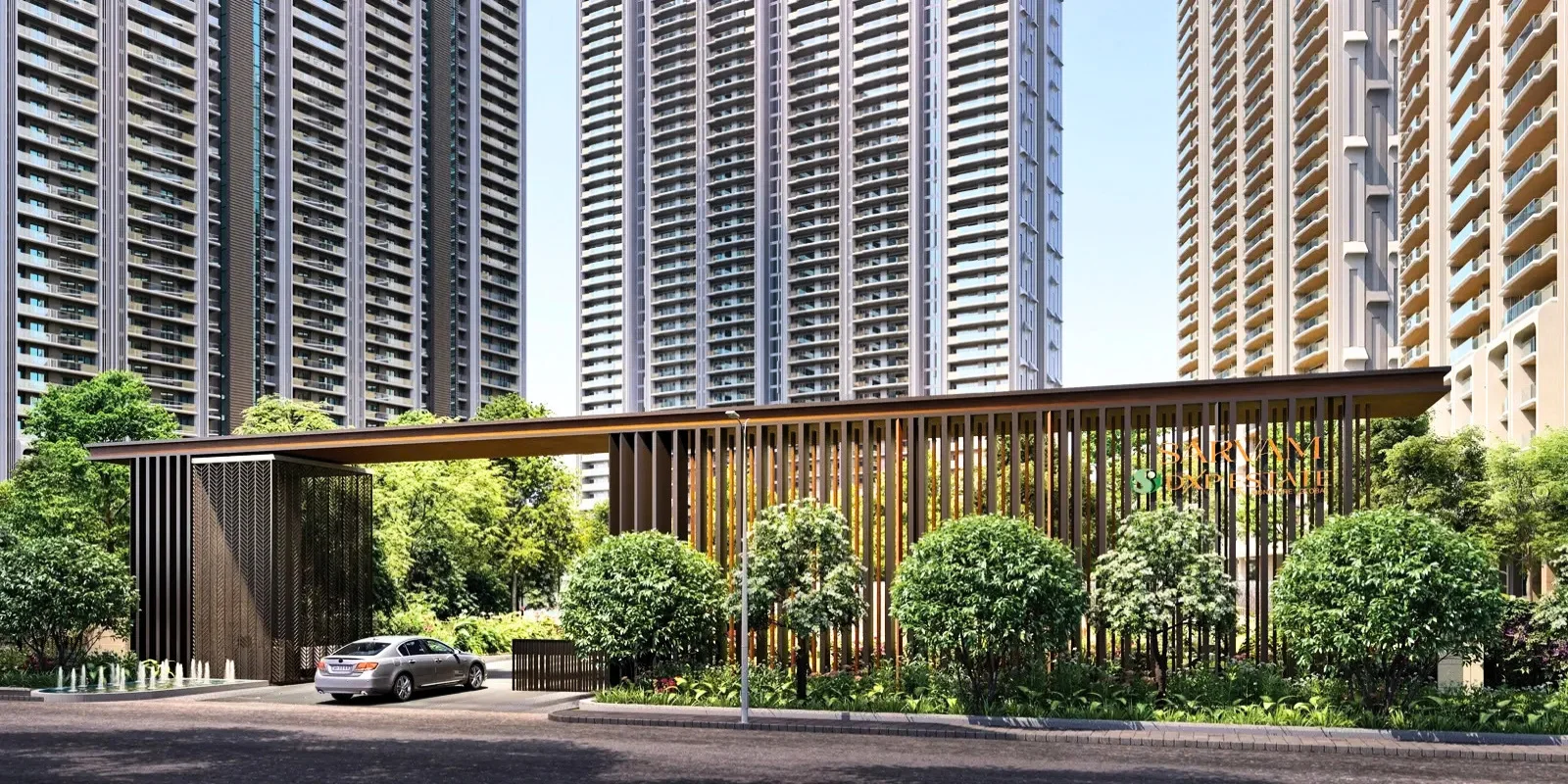 Signature Sarvam at DXP Estate luxury interior and exterior perspective 4 in Sector 37D Gurugram
