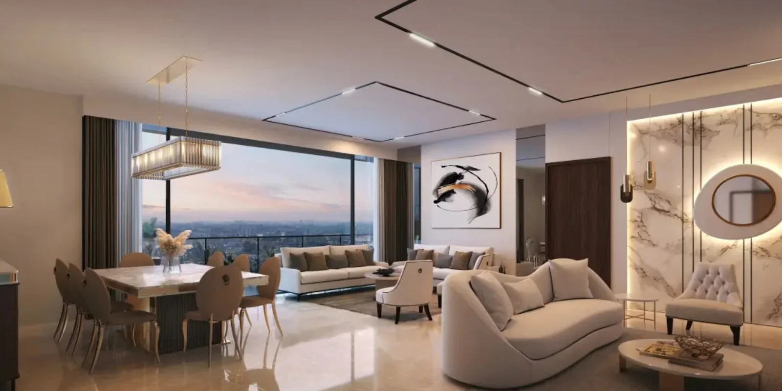 Signature Global Titanium SPR luxury interior and exterior perspective 3 in Sector 71 Gurugram