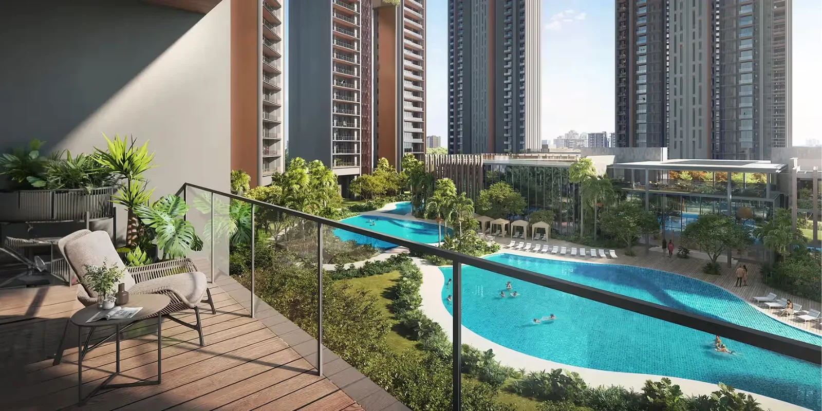 Signature Global Titanium SPR luxury interior and exterior perspective 4 in Sector 71 Gurugram
