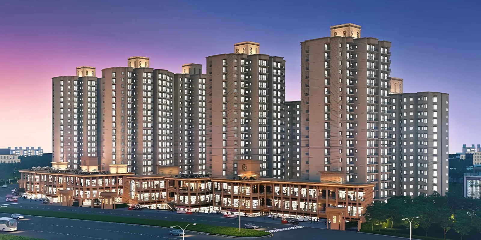 Signature Imperial luxury interior and exterior perspective 1 in Sector 88A Gurugram