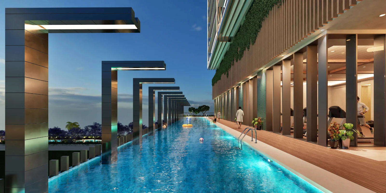 Signature Twin Tower DXP luxury interior and exterior perspective 4 in Sector 84 Gurugram