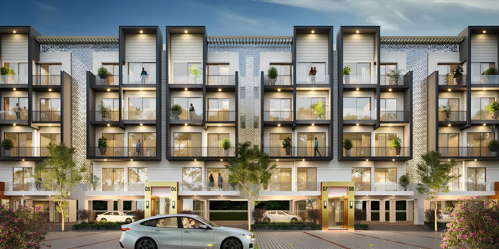 Smartworld Orchard luxury interior and exterior perspective 1 in Sector 61 Gurugram