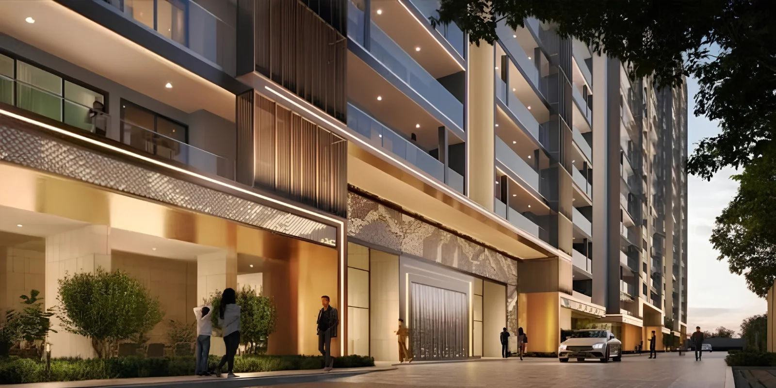 Smartworld Nature Court at GIC luxury interior and exterior perspective 3 in Imt Manesar,m-9 Gurugram