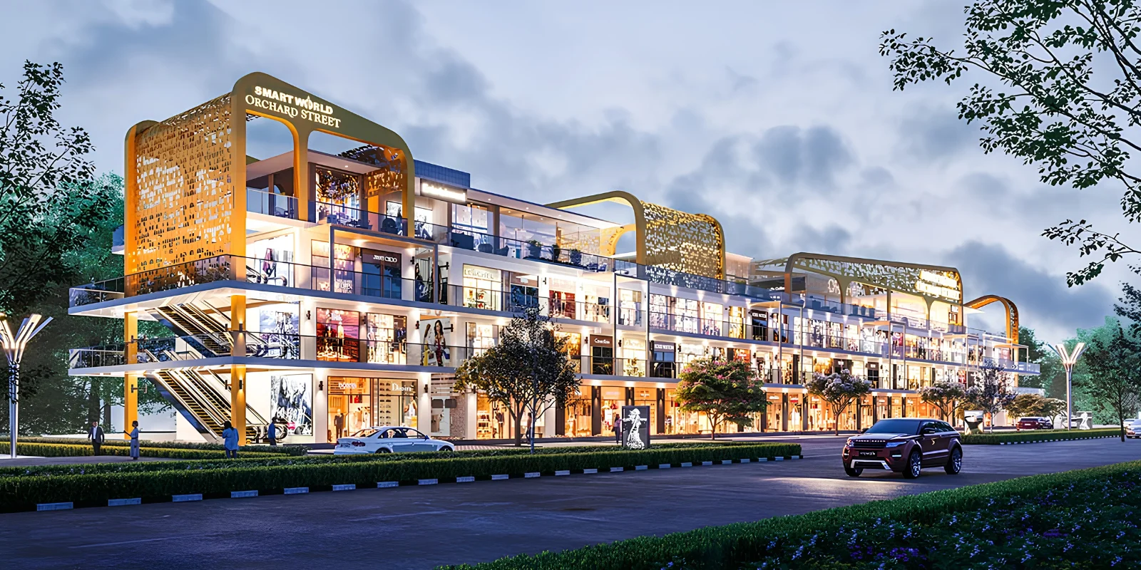 Smartworld Orchard Street luxury interior and exterior perspective 1 in Sector 61 Gurugram