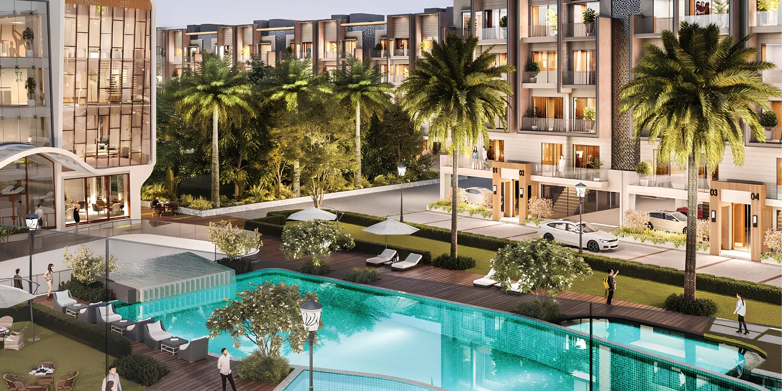 Smartworld Orchard Street luxury interior and exterior perspective 4 in Sector 61 Gurugram