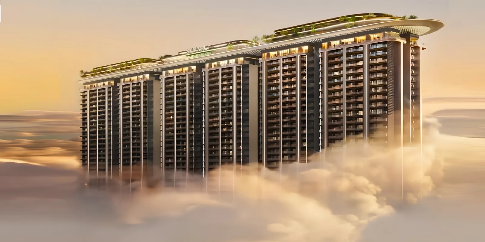 Smartworld Sky Arc luxury interior and exterior perspective 1 in Sector 69 Gurugram