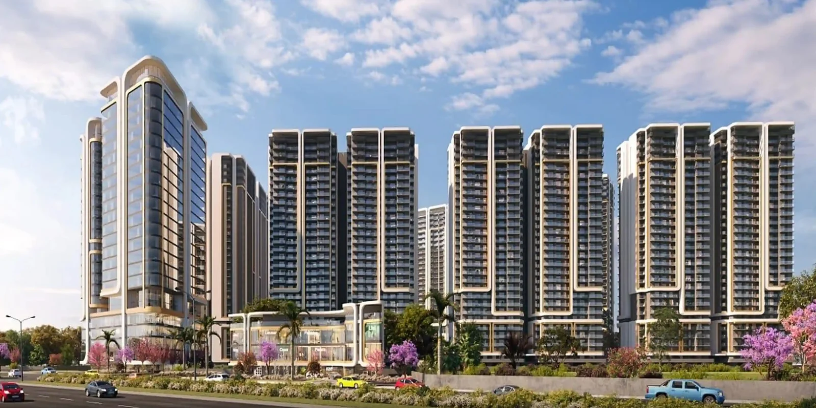 Smartworld One DXP luxury interior and exterior perspective 1 in Sector 113 Gurugram